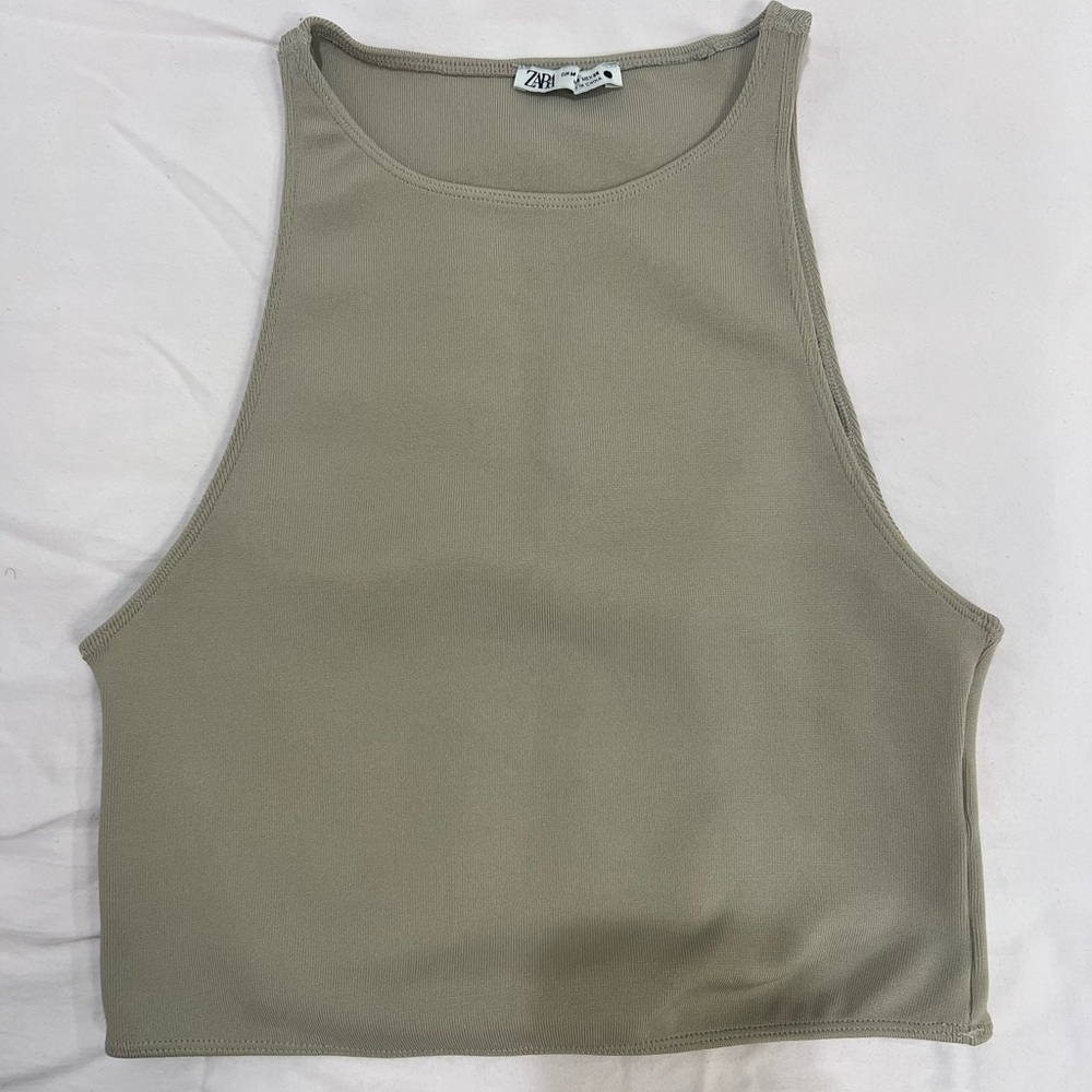 Zara Women's Tan Tank Top